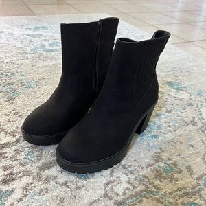 Torrid Black Ankle Booties 8.5WW brand new